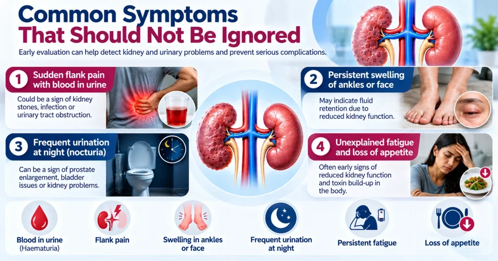 Common kidney and urinary symptoms that should not be ignored